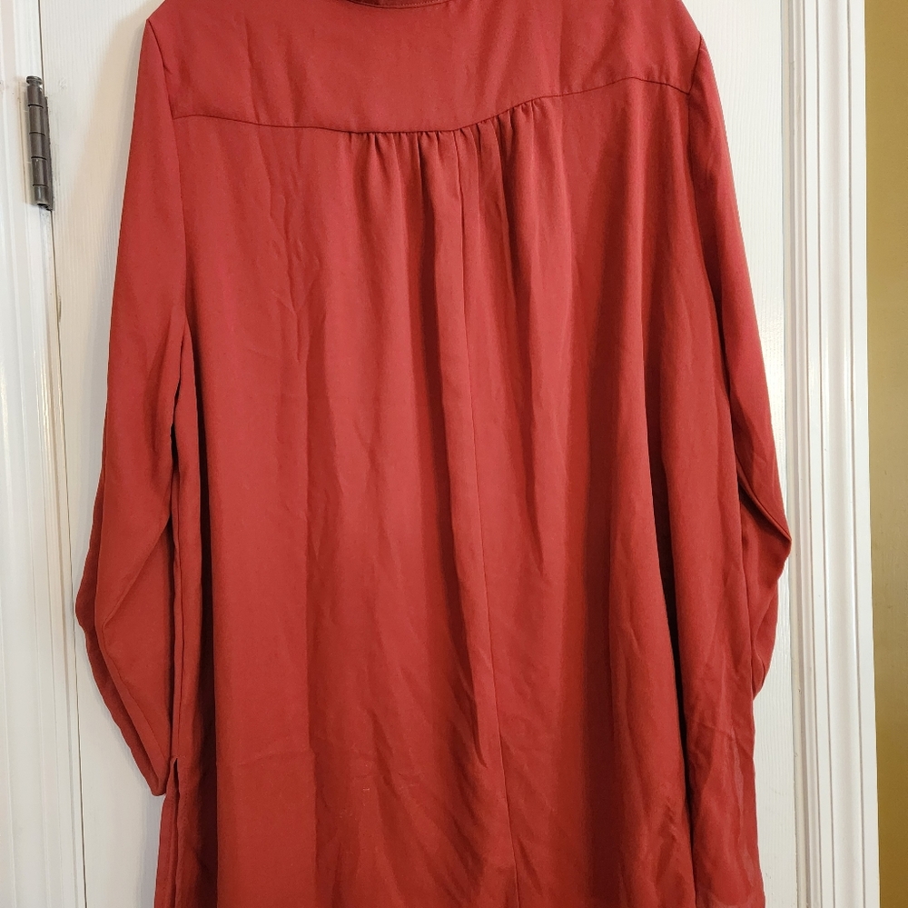 Blouse Rust Color - Picture 2 of 3